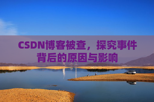 CSDN博客被查，探究事件背后的原因与影响